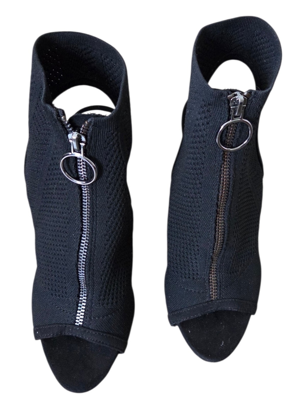 🌟NWOT Zara high-heel fabric Sandals